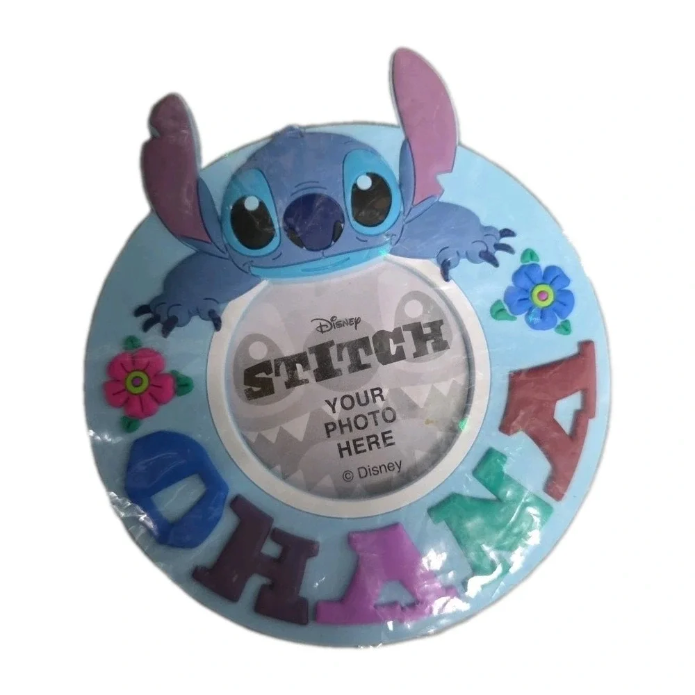 NEW Stitch Photo Frame Ohana - Magnet